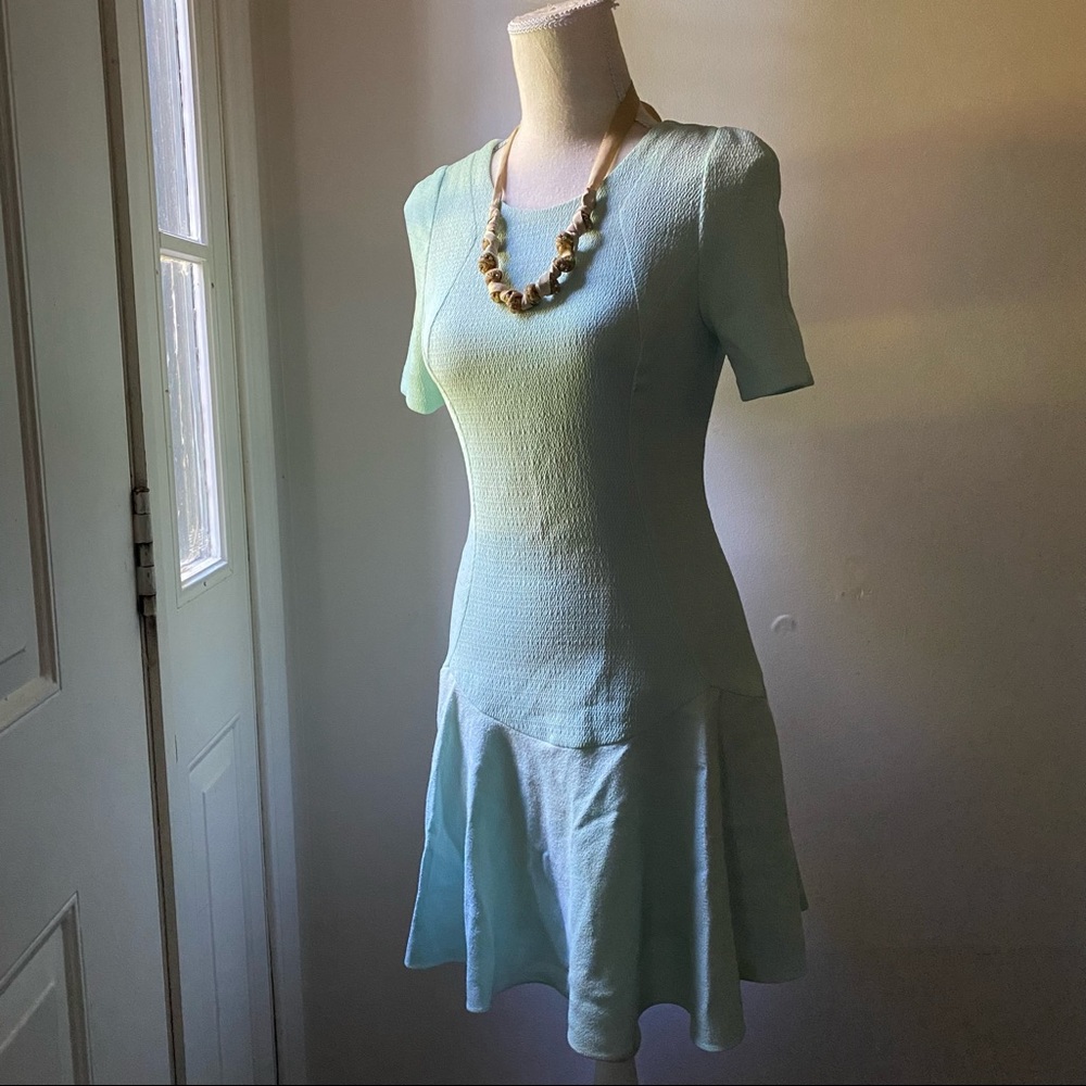 Blue dress